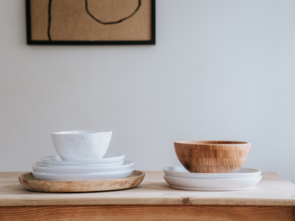 Tipos de elementos naturais para decorar cozinha: pedras naturais: CERAMICA