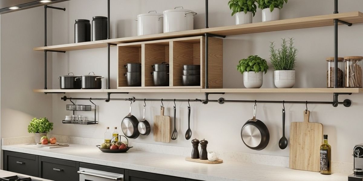 Organização Vertical da Cozinha