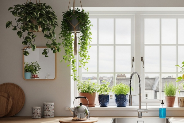 Plantas na Cozinha