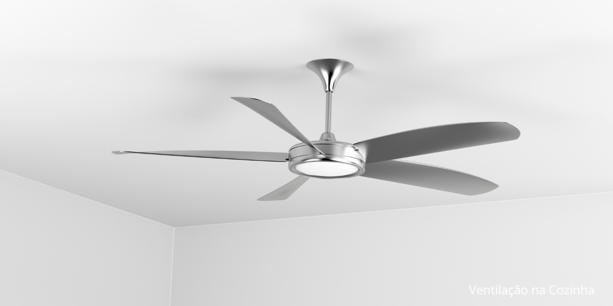ventilação na cozinha