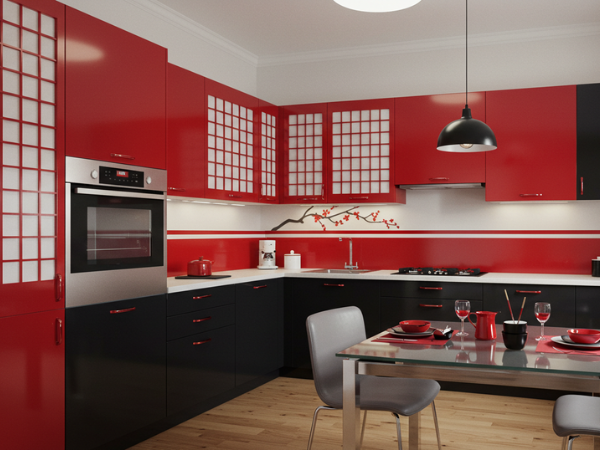 decoração oriental na cozinha