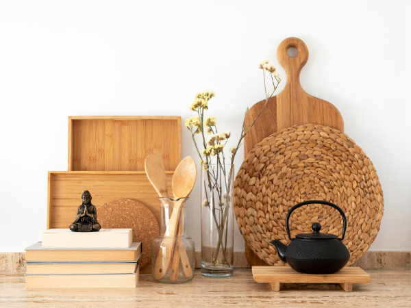 decoração oriental na cozinha