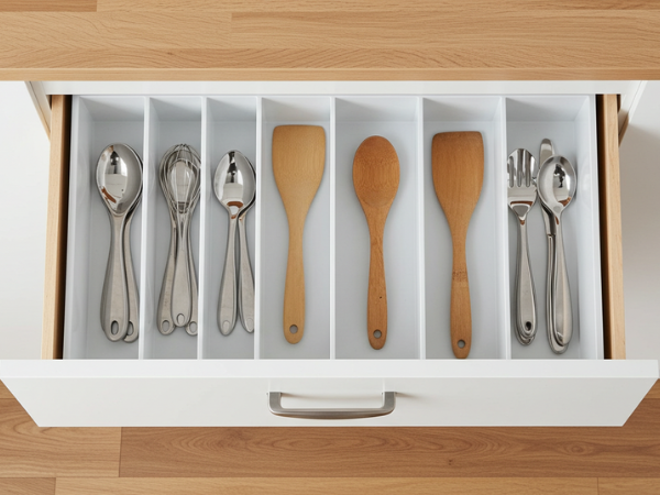 organização de cozinha pequena 