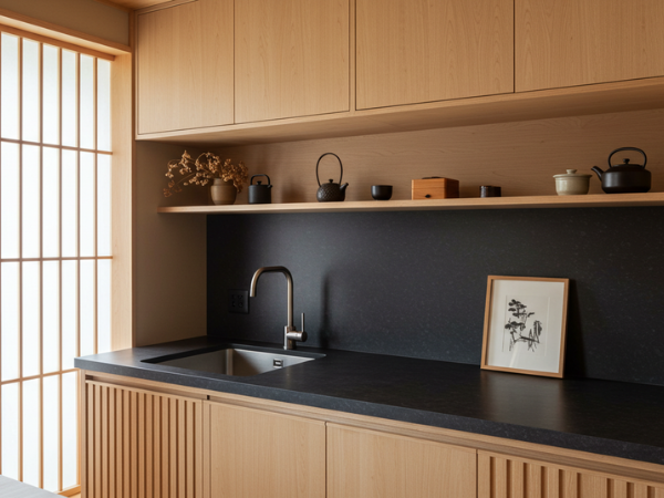 decoração oriental na cozinha