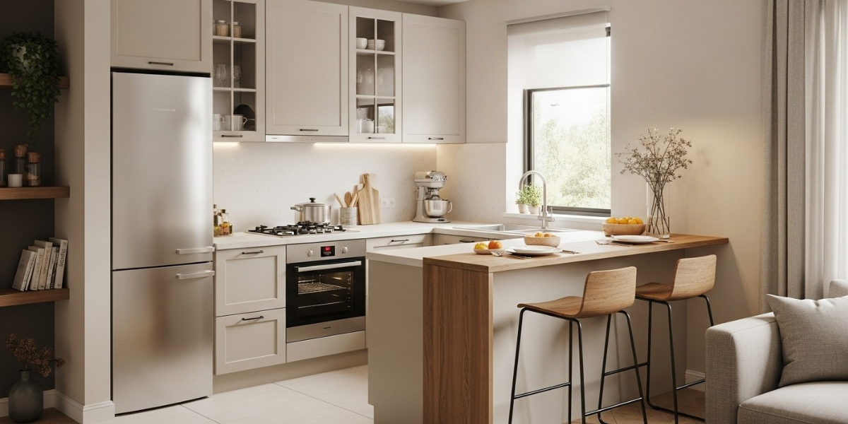 Planejamento de cozinha compacta