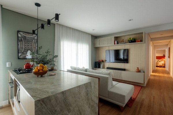 Projeto de apartamento para família