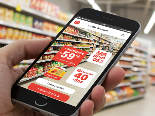 organização digital de compras