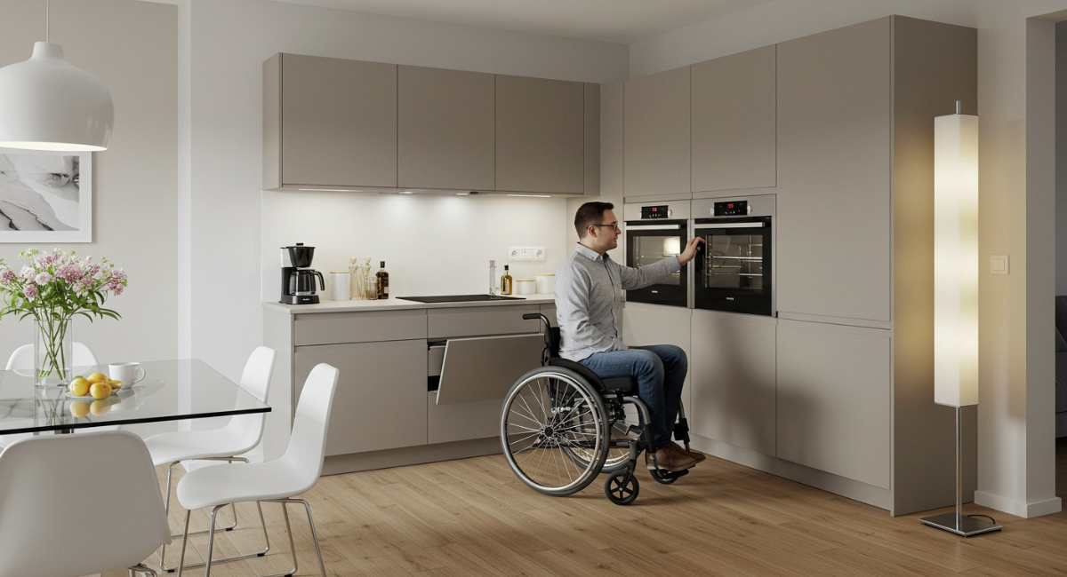 cozinha adaptada para deficientes