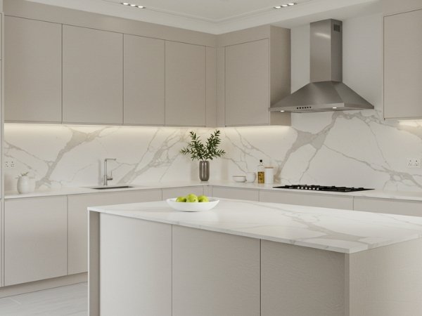 cozinha contemporânea clean
