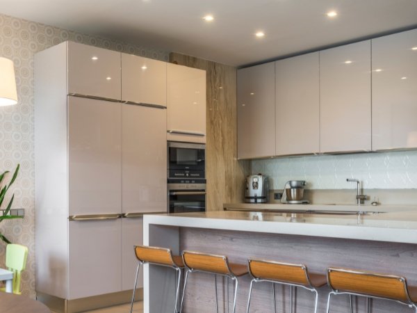 cozinha contemporânea clean