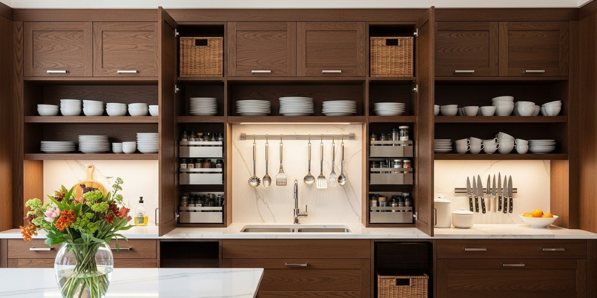 Organização inteligente na cozinha: Estratégias práticas e funcionais