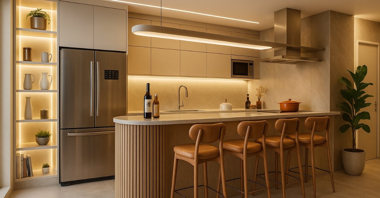 Cozinha como coração da casa