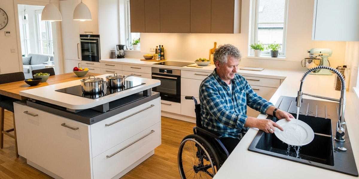 Acessibilidade universal: cozinhas para todos com segurança