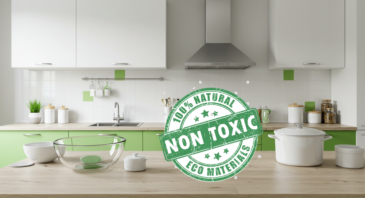 materiais antialérgicos na cozinha