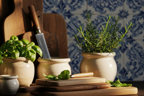 Azulejo português na decoração de cozinhas históricas