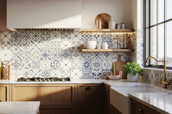Origem e evolução do azulejo português na cozinha