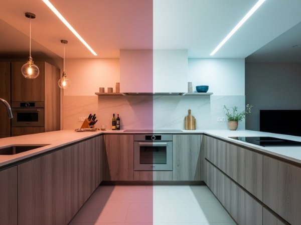 Iluminação que Muda de Cor