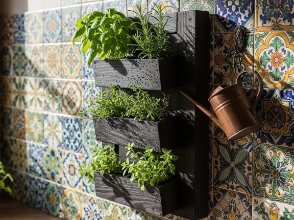Horta Vertical na Cozinha
