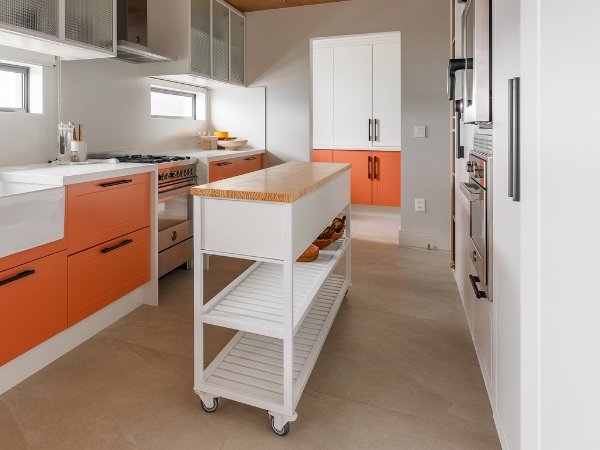  bancada móvel para cozinha