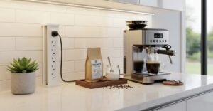 Torre de tomadas para cozinha: praticidade, design e inovação no dia a dia