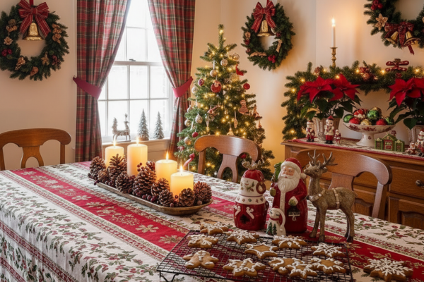 Como Criar uma Cozinha com Alma de Natal 