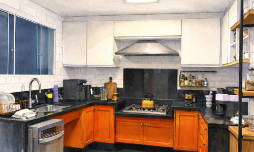 Projeto de Cozinha Acessível