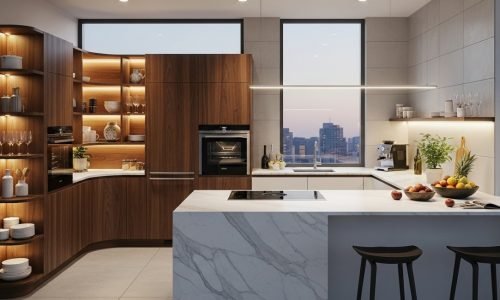 aproveitamento de canto de armário de cozinha