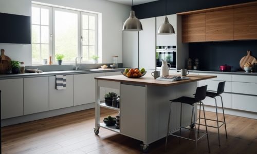 bancada móvel para cozinha
