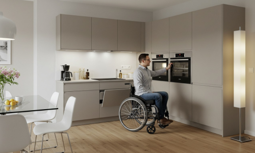 cozinha adaptada para deficientes
