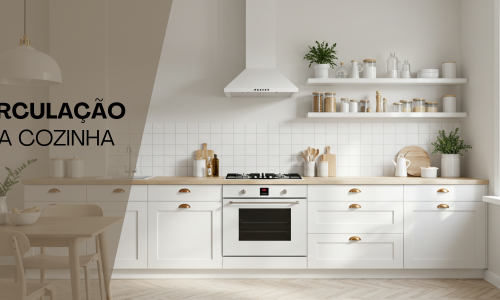 circulação na cozinha