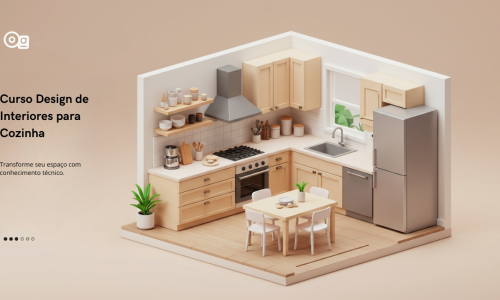 Curso design de interiores de cozinha
