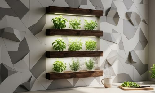 Horta Vertical na Cozinha