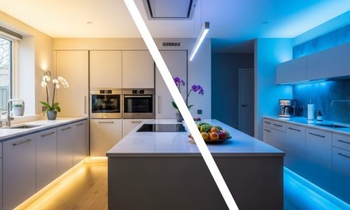 Iluminação que Muda de Cor
