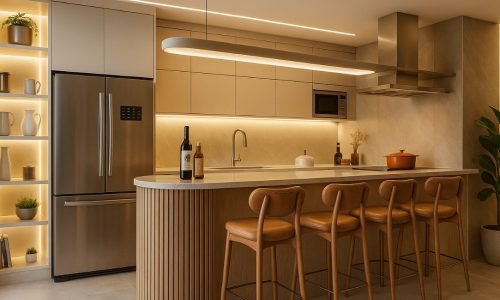 Cozinha como coração da casa