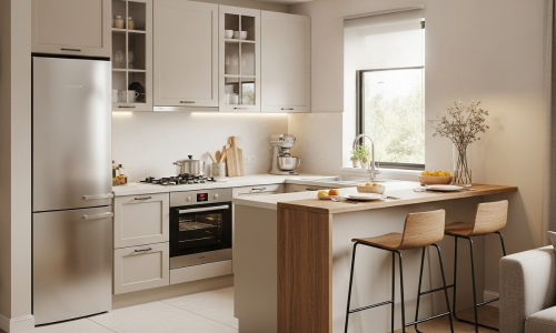 Planejamento de cozinha compacta