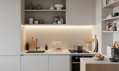 Reforma e Otimização da cozinha pequena