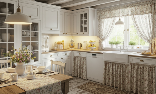 Decoração de Cozinha Estilo Cottage