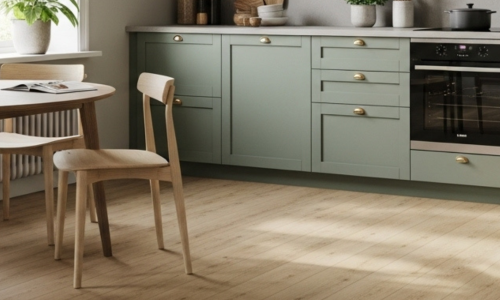 Piso Vinílico na Cozinha